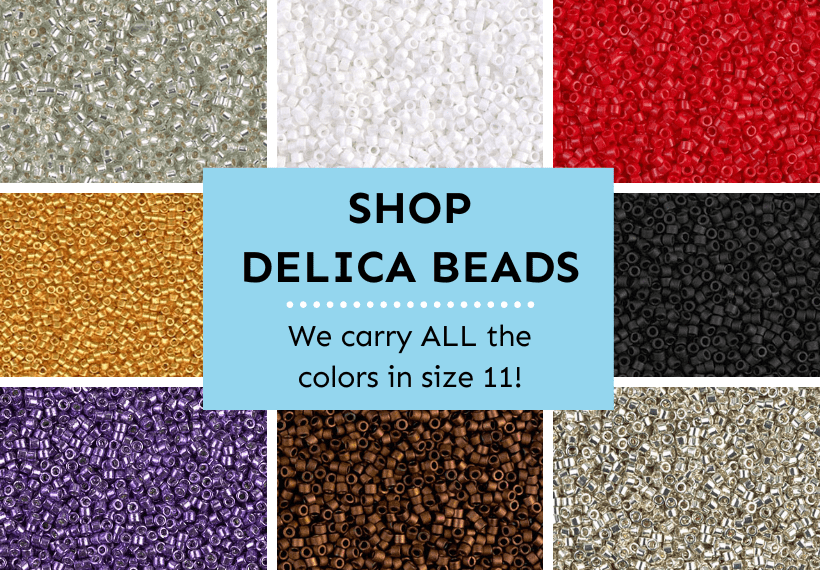 Delica Beads - We carry all the colors in size 11 - Jill Wiseman Designs