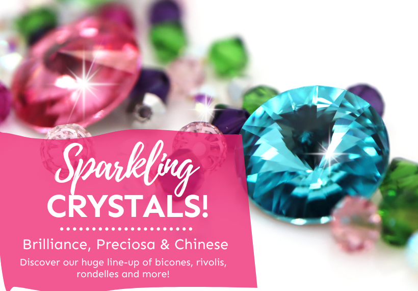 sparkling crystals! Brilliance Austrian crystals, Preciosa and Chinese